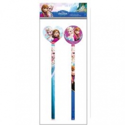 FROZEN МОЛИВ С ФИГУРА ГУМА -2 БР. ЗАМРЪЗНАЛОТО КРАЛСТВО FROZEN МОЛИВ С ФИГУРА ГУМА -2 БР. ЗАМРЪЗНАЛОТО КРАЛСТВО